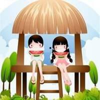 吃瓜情侣对称头像,对称头像下的甜蜜互动